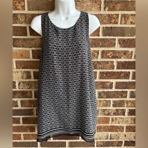 Max Studio Monochrome Sleeveless Top